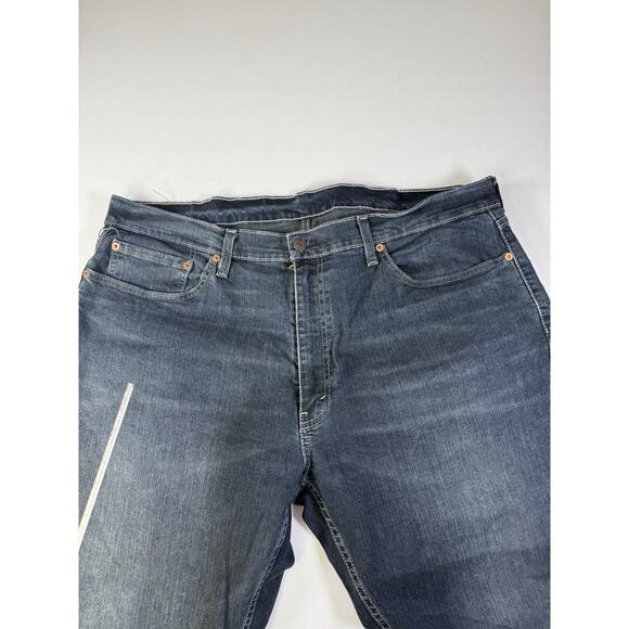 Levi’s 559 Jeans Men’s 40x32 Relaxed Straight Leg Blue Dark Wash Denim - Picture 3 of 9